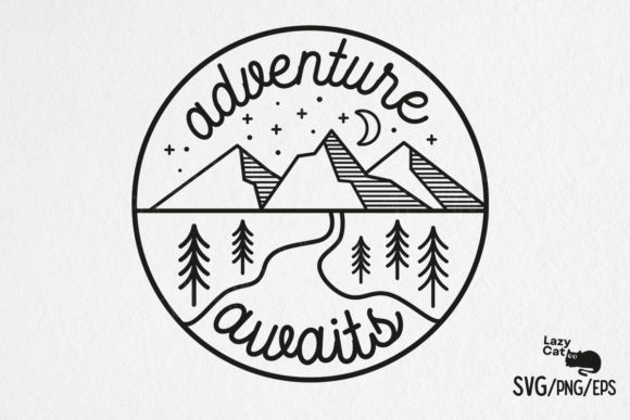 Adventure Awaits Camping SVG Design Review