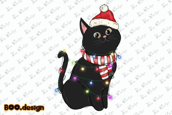 Black Cat Christmas Embroidery Design Review