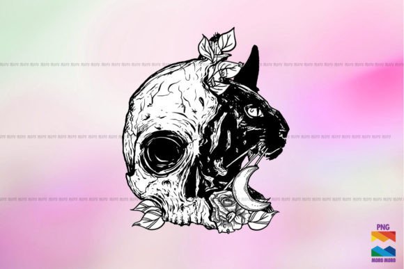 Black Cat Skull Halloween Embroidery Review