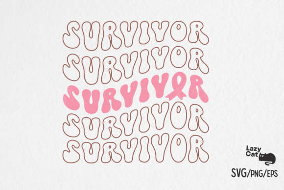Breast Cancer Survivor SVG Design Review