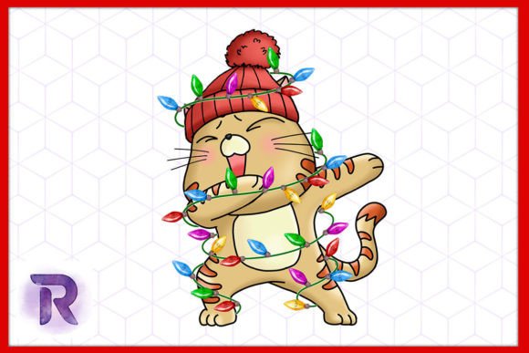 Cat Dabbing Christmas Embroidery Design Review