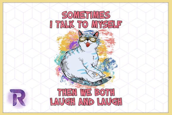 Cat Lover Sometimes I Talk to Myself Embroidery Review