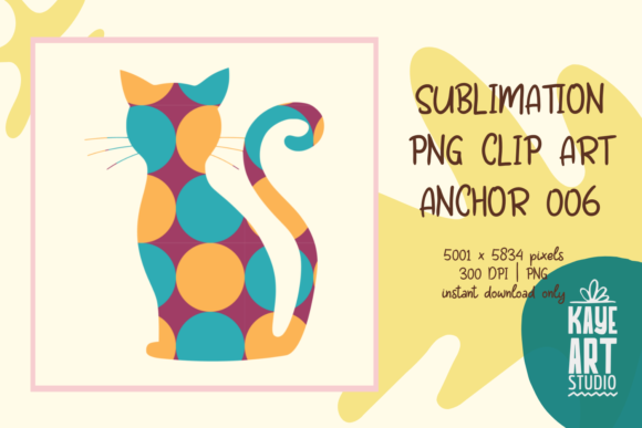Cat Sublimation PNG Clip Art 006 Review
