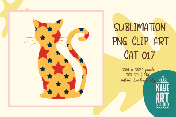 Cat Sublimation PNG Clip Art 017 Review
