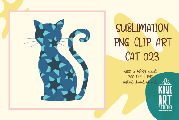 Cat Sublimation PNG Clip Art 023 Review