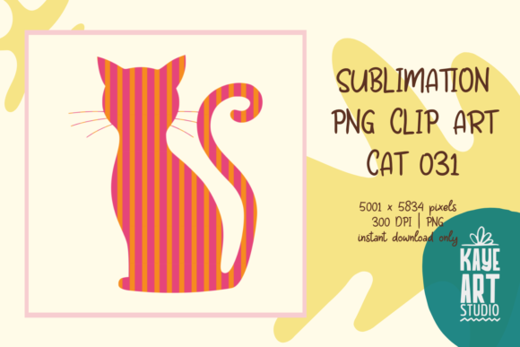 Cat Sublimation PNG Clip Art 031 Review