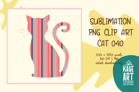 Cat Sublimation PNG Clip Art 040 Review