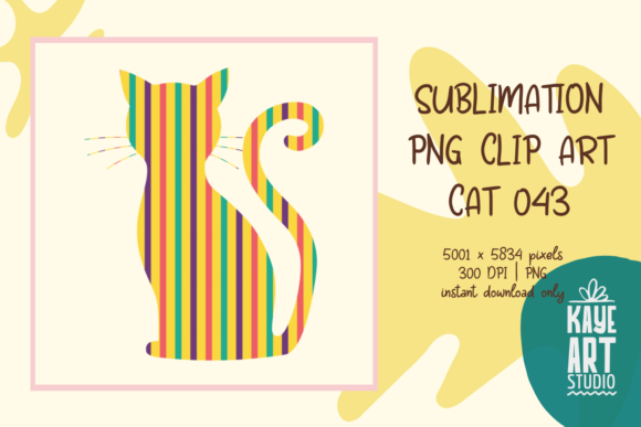 Cat Sublimation PNG Clip Art 043 Review