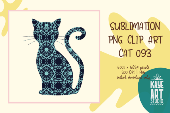 Cat Sublimation PNG Clip Art 093 Review