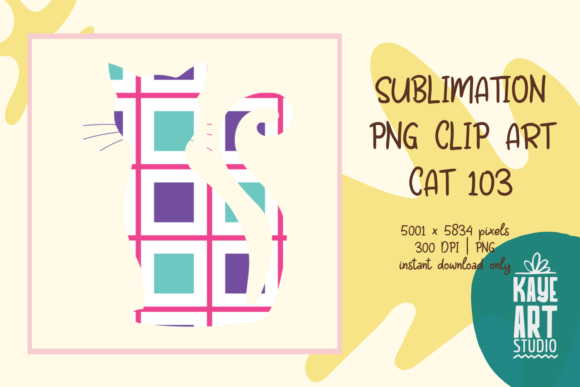 Cat Sublimation PNG Clip Art 103 Review