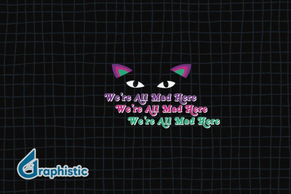 Cat - We re All Mad Here Embroidery Design Review
