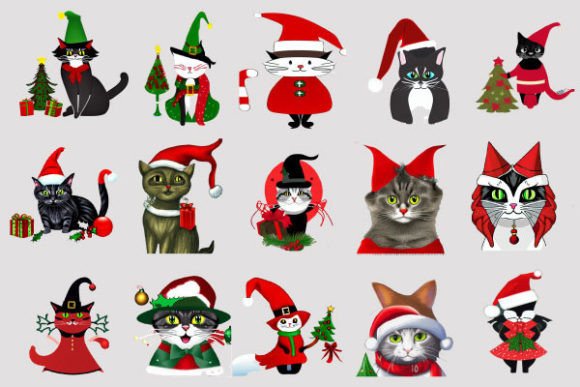 Christmas Cat Animals Sublimation Bundle Review