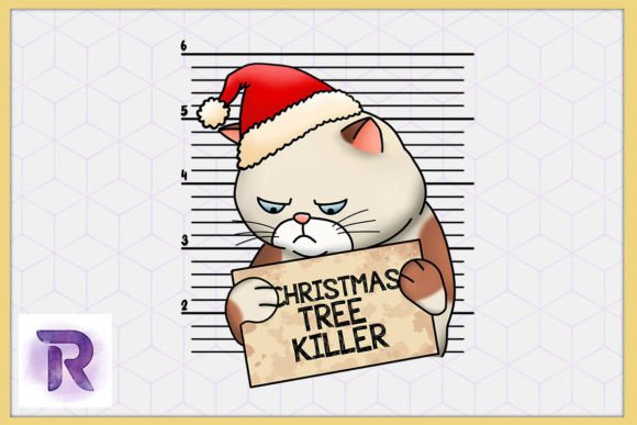 Christmas Tree Naughty Cat Sublimation Review