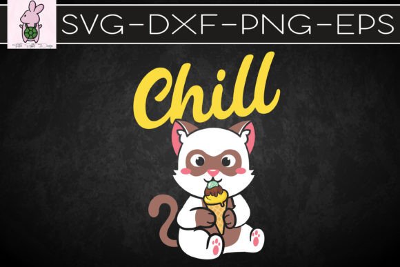 Cute Cat Ice Cream Chill Drip Review