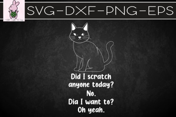 Funny Sarcastic Cat Black Cat Embroidery Design Review