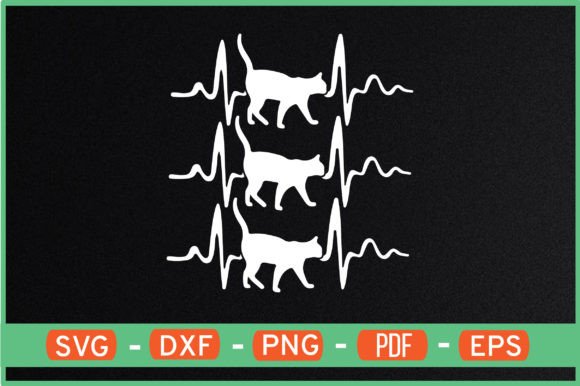 Heartbeat with CAT T-Shirt Design Review