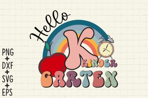 Hello Kindergarten SVG Cricut Files Review