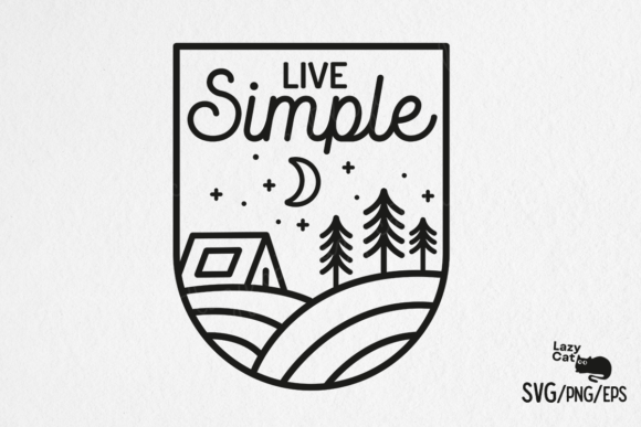 Live Simple Camping SVG Design Review