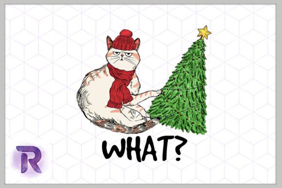 Meowy Christmas Funny Cat What Review