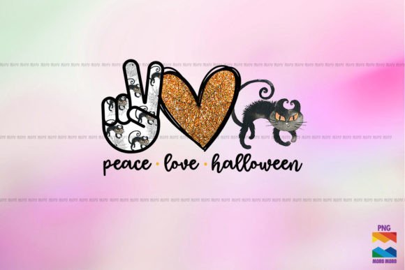 Peace Love Halloween Black Cat Embroidery Review