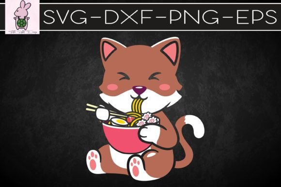 Ramen Cat Kawaii Neko Anime Embroidery Design Review