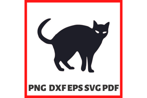 Scary Black Cat and Bat Logo Review for Embroidery Projects