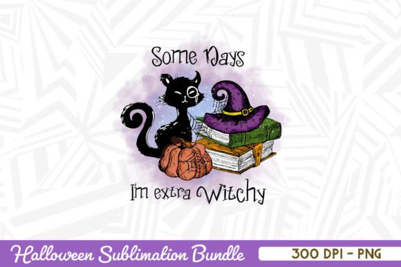 Some Days I'm Extra Witchy Cat PNG Review