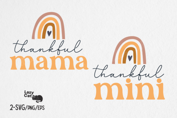 Thankful Mama SVG Design Review