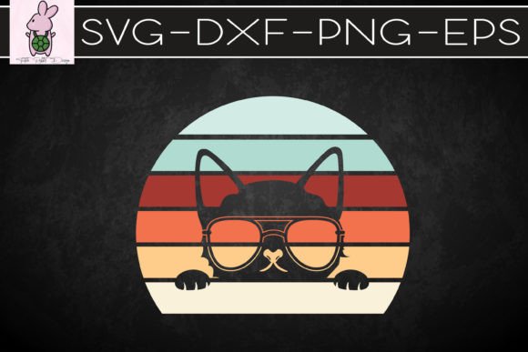 Vintage Retro Black Cat Sunglasses Embroidery Design Review